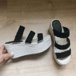 Marc Fisher platform espadrille